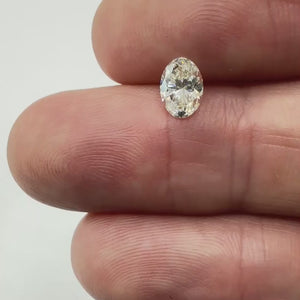 1.30ct | K/VVS2 Oval Shape Brilliant Cut Diamond (GIA) - Modern Rustic Diamond