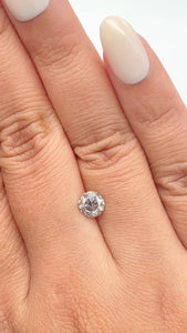 1.00ct | Rustic  Round Shape Brilliant Cut Diamond - Modern Rustic Diamond