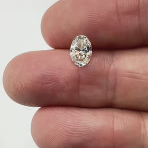 0.90ct | K/SI2 Oval Shape Brilliant Cut Diamond (GIA) - Modern Rustic Diamond