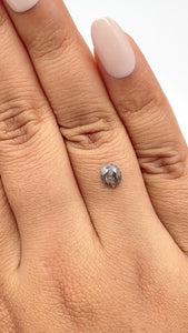 0.96ct | Rustic  Oval Shape Rose Cut Diamond - Modern Rustic Diamond
