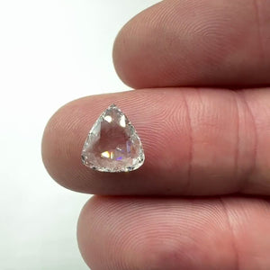 1.55ct | D/VS2 Pear Shape Rose Cut Diamond (GIA) - Modern Rustic Diamond