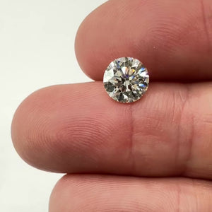 1.70ct | M/VVS2 Round Shape Brilliant Cut Diamond (GIA) - Modern Rustic Diamond