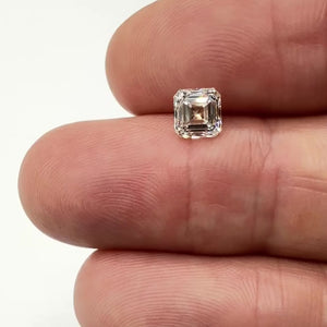 1.20ct | L/VVS2 Asscher Shape Step Cut Diamond (GIA) - Modern Rustic Diamond