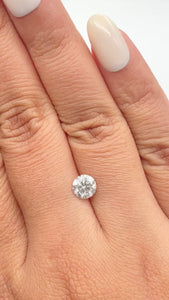 1.04ct | Rustic  Round Shape Brilliant Cut Diamond - Modern Rustic Diamond