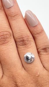 1.21ct | Rustic  Round Shape Rose Cut Diamond - Modern Rustic Diamond