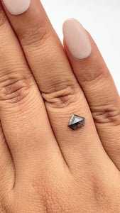 0.82ct | Rustic  Shield Shape Step Cut Diamond - Modern Rustic Diamond