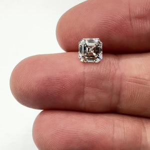 1.70ct | K/VVS2 Asscher Shape Step Cut Diamond (GIA) - Modern Rustic Diamond