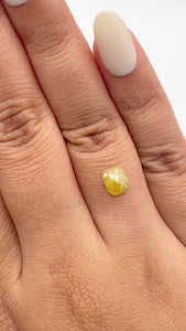 0.89ct | Rustic  Cushion Shape Rose Cut Diamond - Modern Rustic Diamond