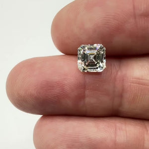 2.01ct | K/VVS1 Asscher Shape Step Cut Diamond (GIA) - Modern Rustic Diamond