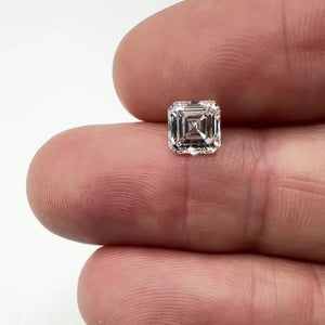 1.71ct | F/VS1 Asscher Shape Step Cut Diamond (GIA) - Modern Rustic Diamond
