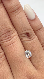 1.17ct | I/VS1 Oval Shape Old Mine Cut Diamond (GIA) - Modern Rustic Diamond