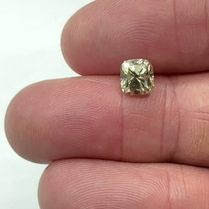 1.51ct | Champagne VS-SI Cushion Shape Old Mine Cut Diamond - Modern Rustic Diamond