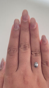 1.15ct | Rustic  Oval Shape Rose Cut Diamond - Modern Rustic Diamond
