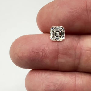 1.30ct | I/VVS2 Asscher Shape Step Cut Diamond (GIA) - Modern Rustic Diamond