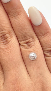 0.74ct | Rustic  Cushion Shape Rose Cut Diamond - Modern Rustic Diamond
