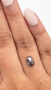 1.07ct | Rustic Oval Shape Rose Cut Diamond - Modern Rustic Diamond