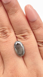 5.47ct | Rustic Oval Shape Brilliant Cut Diamond - Modern Rustic Diamond