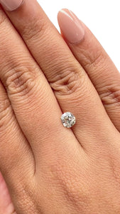 1.02ct | K/VVS2 Cushion Shape Old Mine Cut Diamond (GIA) - Modern Rustic Diamond