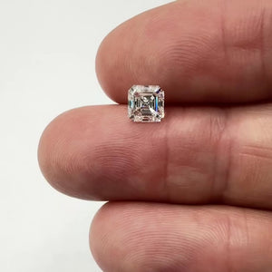 1.30ct | K/VVS2 Asscher Shape Step Cut Diamond (GIA) - Modern Rustic Diamond