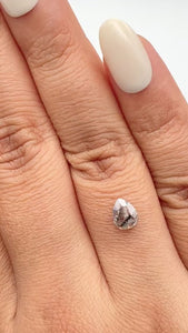 0.86ct | Rustic Pear Shape Brilliant Cut Diamond - Modern Rustic Diamond