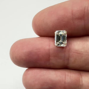 1.81ct | H/VS1 Emerald Shape Brilliant Cut Diamond (GIA) - Modern Rustic Diamond