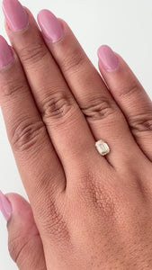 1.04ct | Champagne VS Emerald Shape Step Cut Diamond - Modern Rustic Diamond