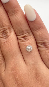 0.91ct | Rustic  Round Shape Brilliant Cut Diamond - Modern Rustic Diamond