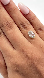 1.53ct | L/SI1 Oval Shape Rose Cut Diamond (GIA) - Modern Rustic Diamond