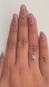 0.95ct | Rustic Oval Shape Rose Cut Diamond - Modern Rustic Diamond