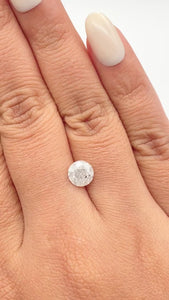 1.54ct | Rustic  Round Shape Brilliant Cut Diamond - Modern Rustic Diamond