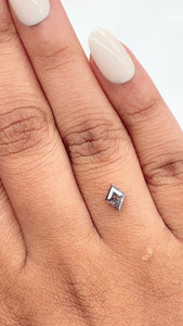 0.51ct | Rustic  Lozenge Shape Step Cut Diamond - Modern Rustic Diamond