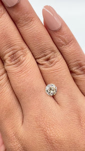 1.50ct | N/VS1 Round Shape Old European Cut Diamond (GIA) - Modern Rustic Diamond