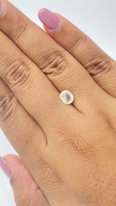 1.15ct | Salt & Pepper Cushion Shape Brilliant Cut Diamond - Modern Rustic Diamond