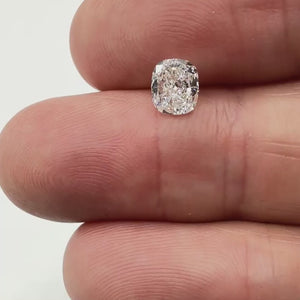 1.01ct | M/VS1 Cushion Shape Brilliant Cut Diamond (GIA) - Modern Rustic Diamond