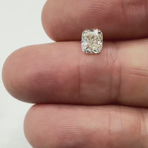 1.02ct | L/VS2 Cushion Shape Brilliant Cut Diamond (GIA) - Modern Rustic Diamond