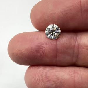 1.19ct | M/VS2 Round Shape Brilliant Cut Diamond (GIA) - Modern Rustic Diamond