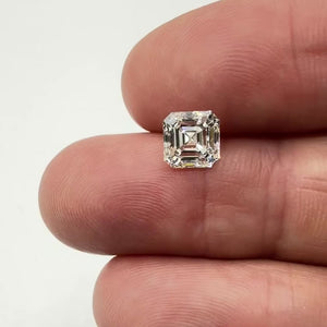 1.89ct | J/VVS1 Asscher Shape Step Cut Diamond (GIA) - Modern Rustic Diamond