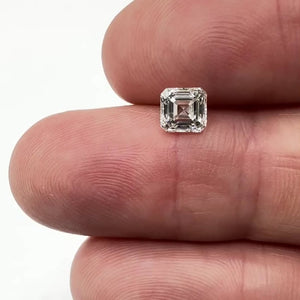 1.01ct | J/VS1 Asscher Shape Step Cut Diamond (GIA) - Modern Rustic Diamond