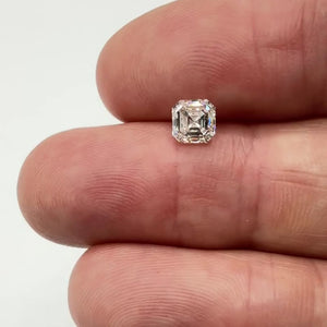 1.00ct | K/VS2 Asscher Shape Step Cut Diamond (GIA) - Modern Rustic Diamond