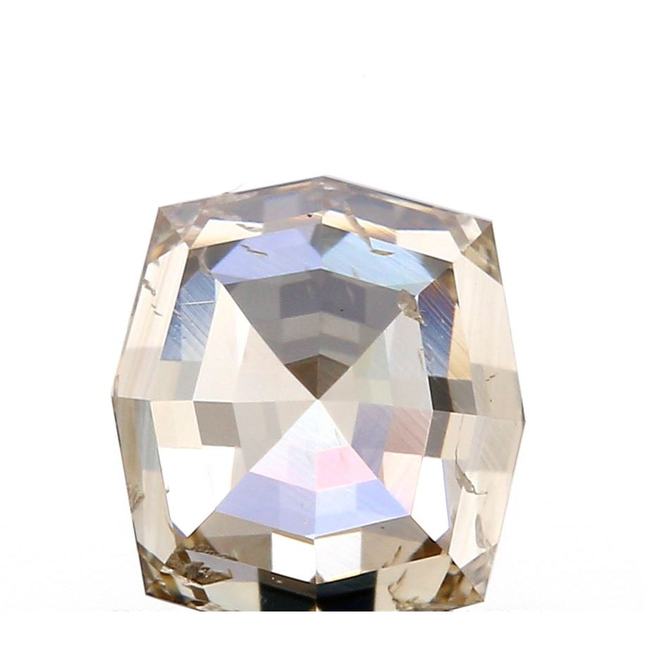 0.71ct | SI1-SI2 Cognac Octagonal Step Cut Diamond-Modern Rustic Diamond