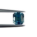 0.94ct | Asscher Cut Blue Montana Sapphire-Modern Rustic Diamond