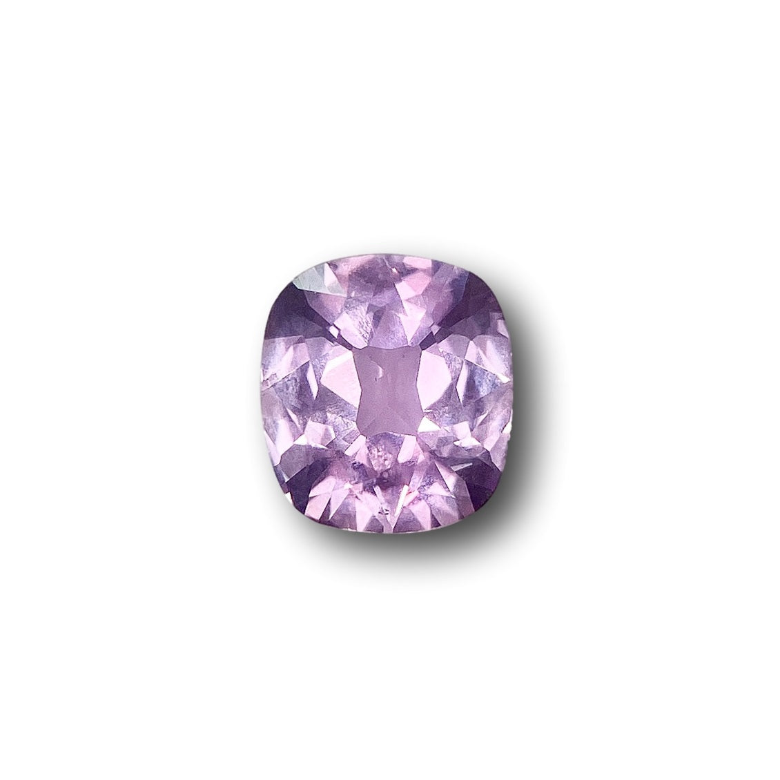 0.99ct | Brilliant Cut Cushion Shape Violet Sapphire-Modern Rustic Diamond