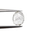 0.99ct | Salt & Pepper Rose Cut Oval Shape Diamond-Modern Rustic Diamond
