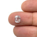 1.00ct | Salt & Pepper Rose Cut Cushion Diamond-Modern Rustic Diamond