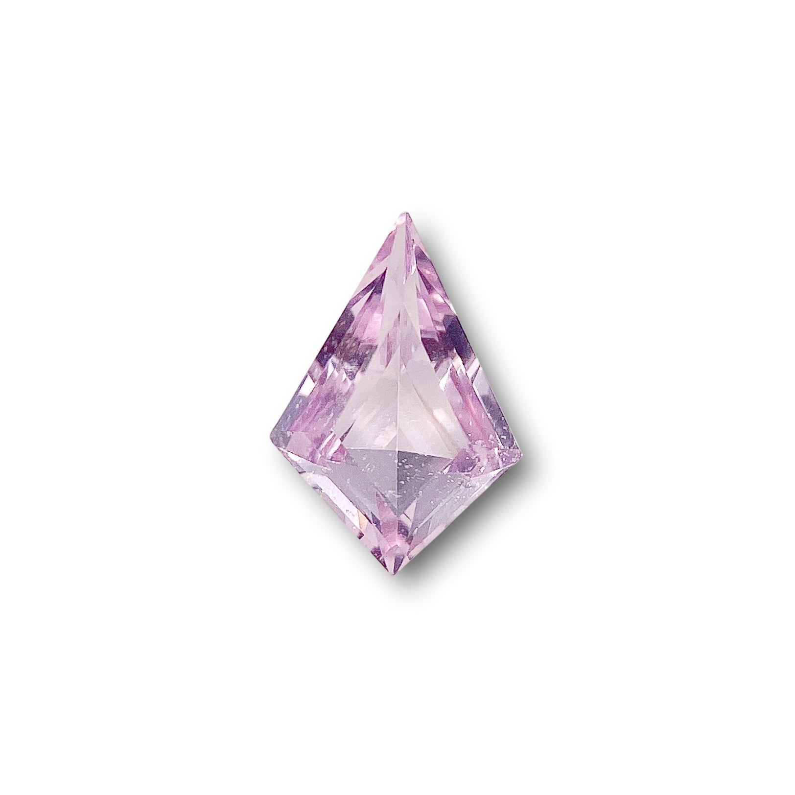 1.00ct | Step Cut Kite Shape Pink Sapphire-Modern Rustic Diamond