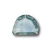 1.01ct | Portrait Cut Half Moon Shape Blue Montana Sapphire-Modern Rustic Diamond