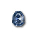1.01ct | Step Cut Shield Shape Blue Sapphire-Modern Rustic Diamond