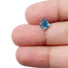 1.02ct | Step Cut Kite Shape Blue Montana Sapphire-Modern Rustic Diamond