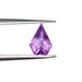 1.02ct | Step Cut Shield Shape Pink Sapphire-Modern Rustic Diamond