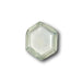 1.03ct | Portrait Cut Hexagon Shape Green Montana Sapphire-Modern Rustic Diamond
